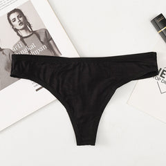 New Sexy Low Waist Breathable Cotton Thong