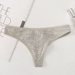 New Sexy Low Waist Breathable Cotton Thong