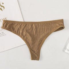New Sexy Low Waist Breathable Cotton Thong