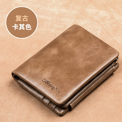 Large Capacity Casual Leather Men's Wallet