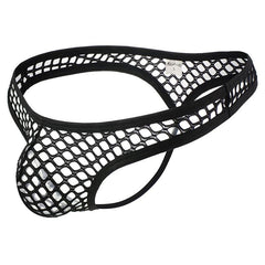 Men's Sexy Transparent Mesh Thong