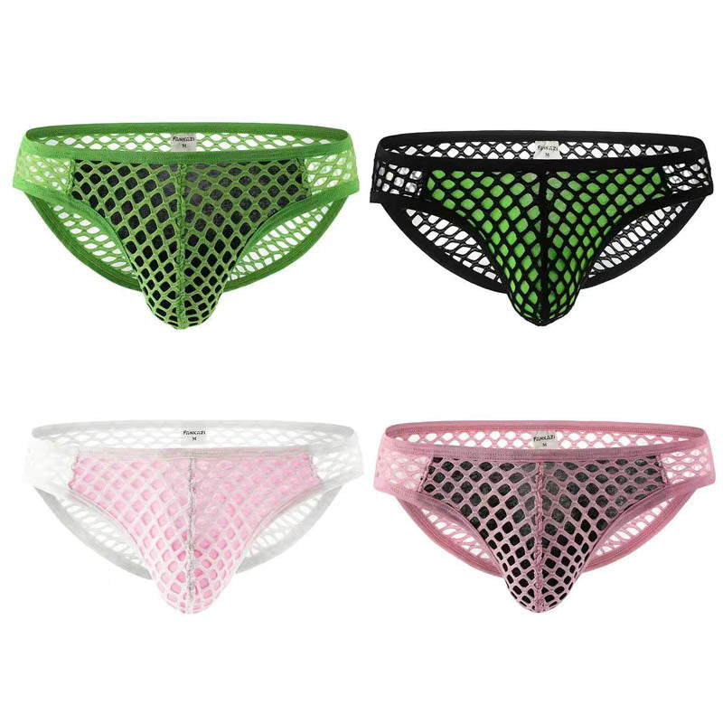 Sexy Mesh Cutout Briefs