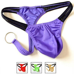 Sexy Thong With Low Waist Ring