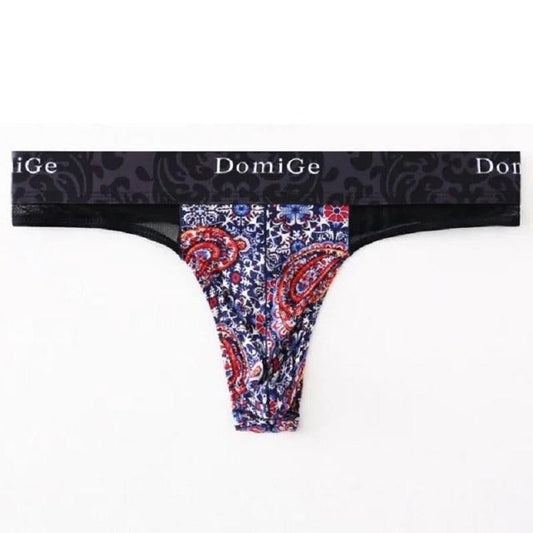 Low-Rise Printed Thong