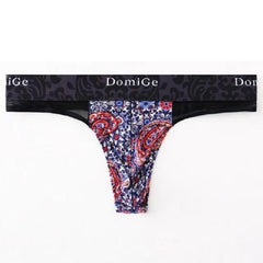 Low-Rise Printed Thong