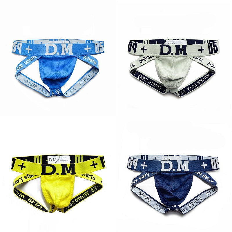 Men's Low-Rise Sexy Alphabet Thong