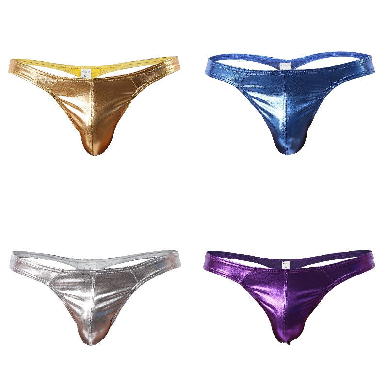 Bronzing Elastic Breathable Thong