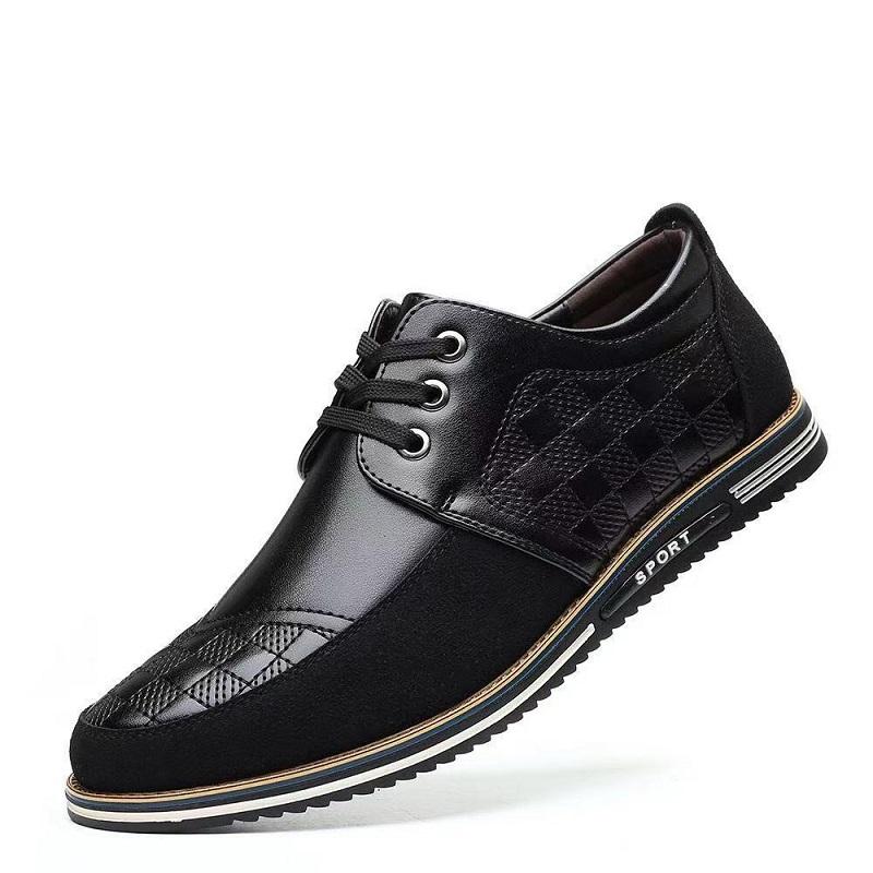 Men's All-Match Light Leather Shoes