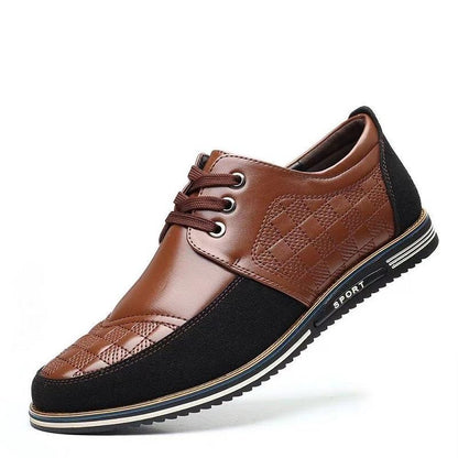 Men's All-Match Light Leather Shoes