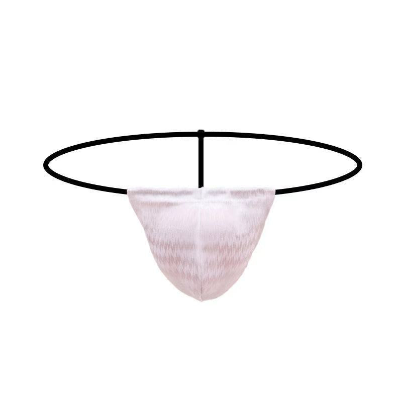 Men's Brushed Jacquard Sexy Thong