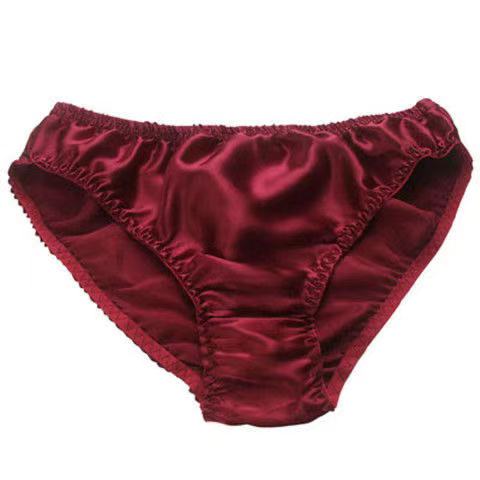 Silky Breathable Silk Briefs