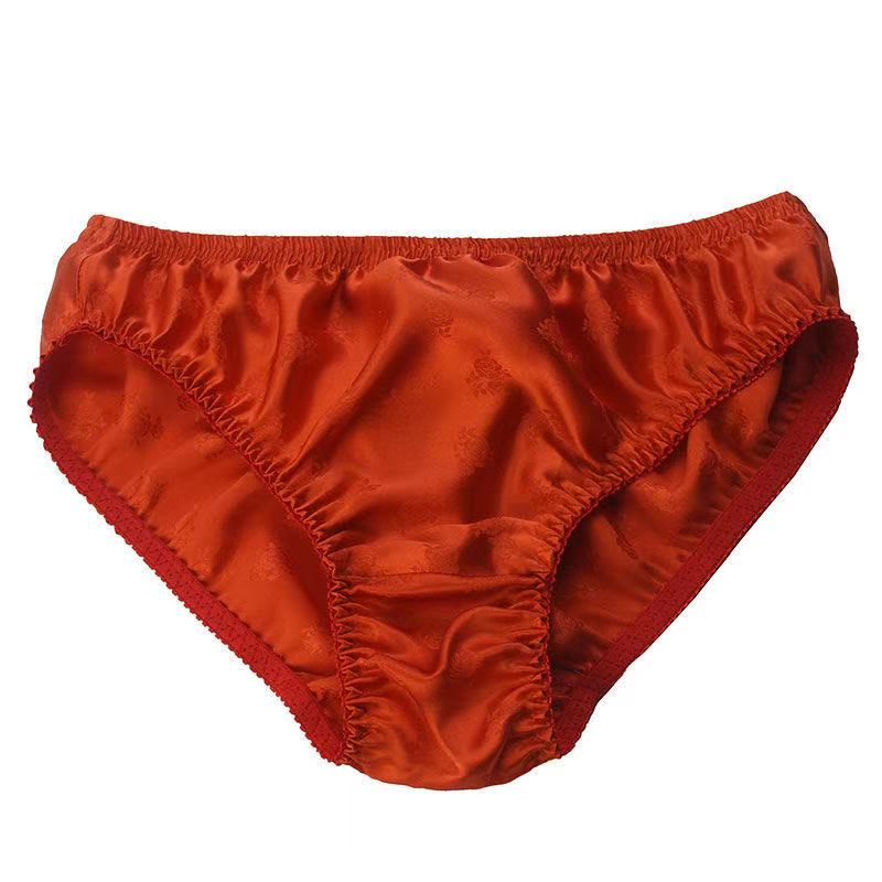 Silky Breathable Silk Briefs