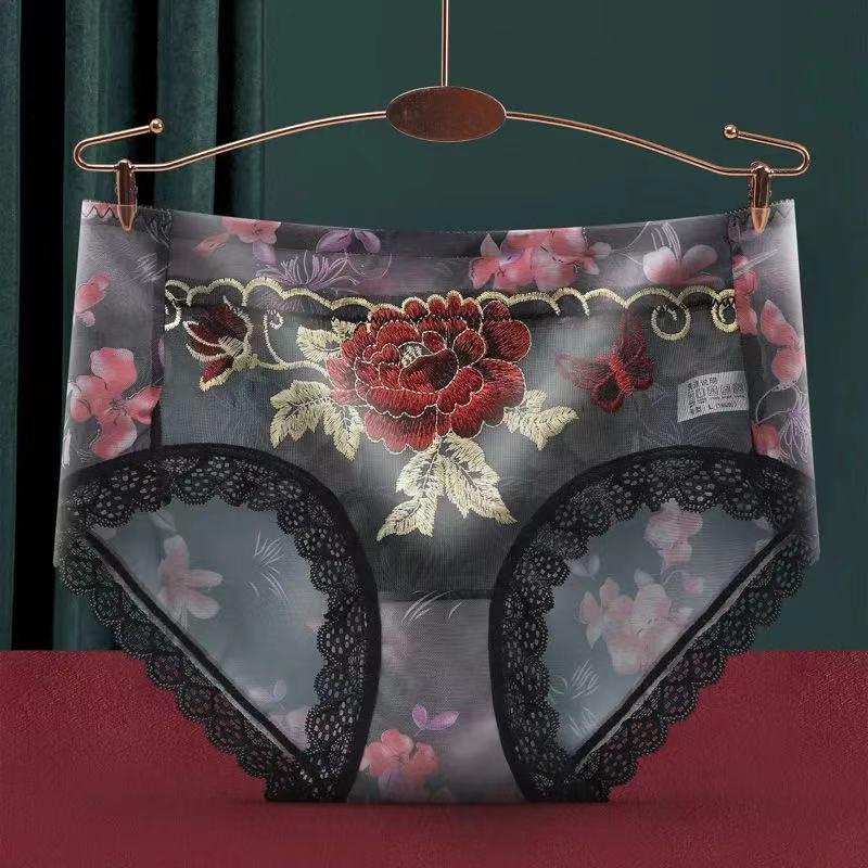 Sexy Lace Embroidered Panties