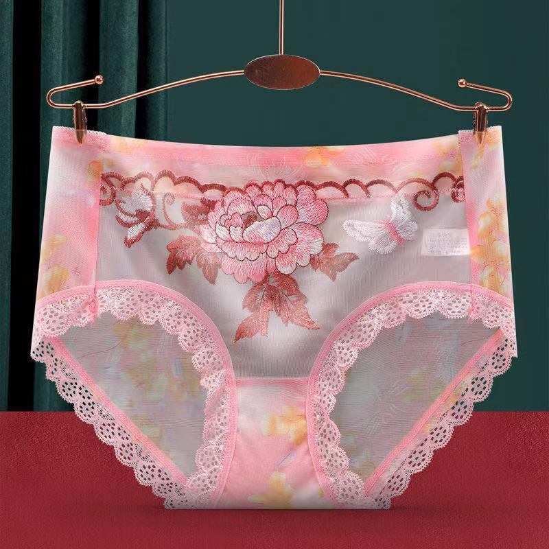 Sexy Lace Embroidered Panties