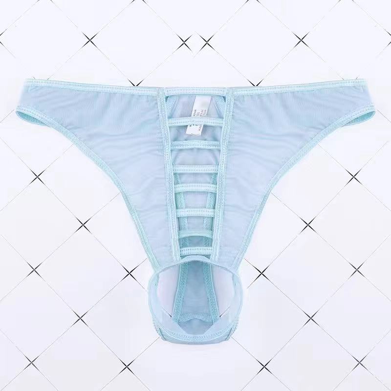 Men's Sexy Mesh See-Through Briefs