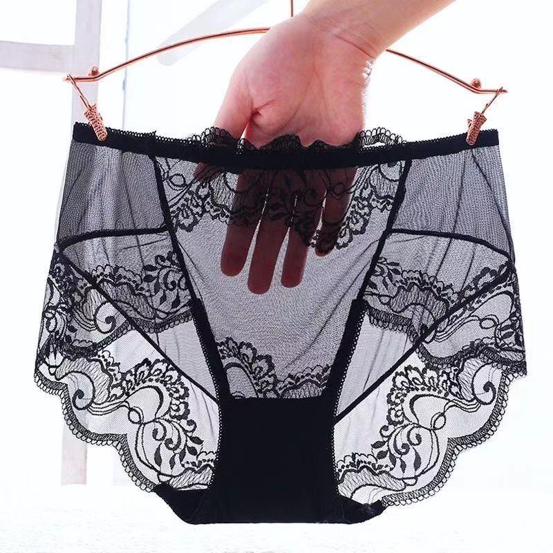 Non-Marking Mesh Lace Transparent Panties