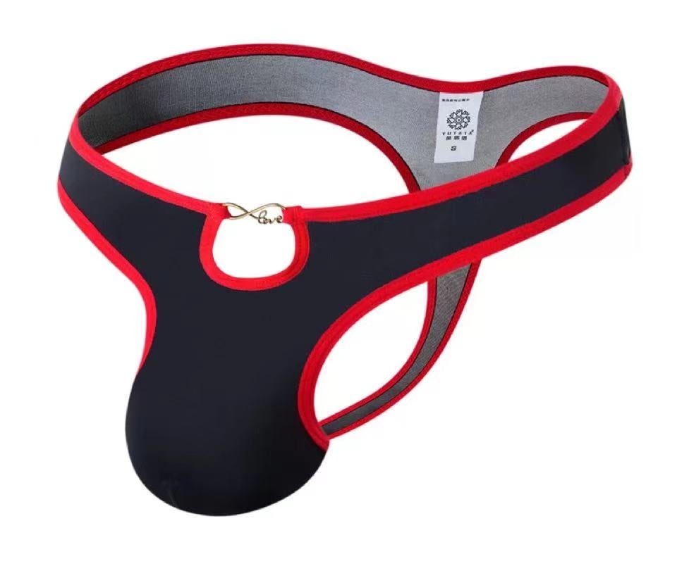 New Silk Skating Silk Transparent Sexy Thong