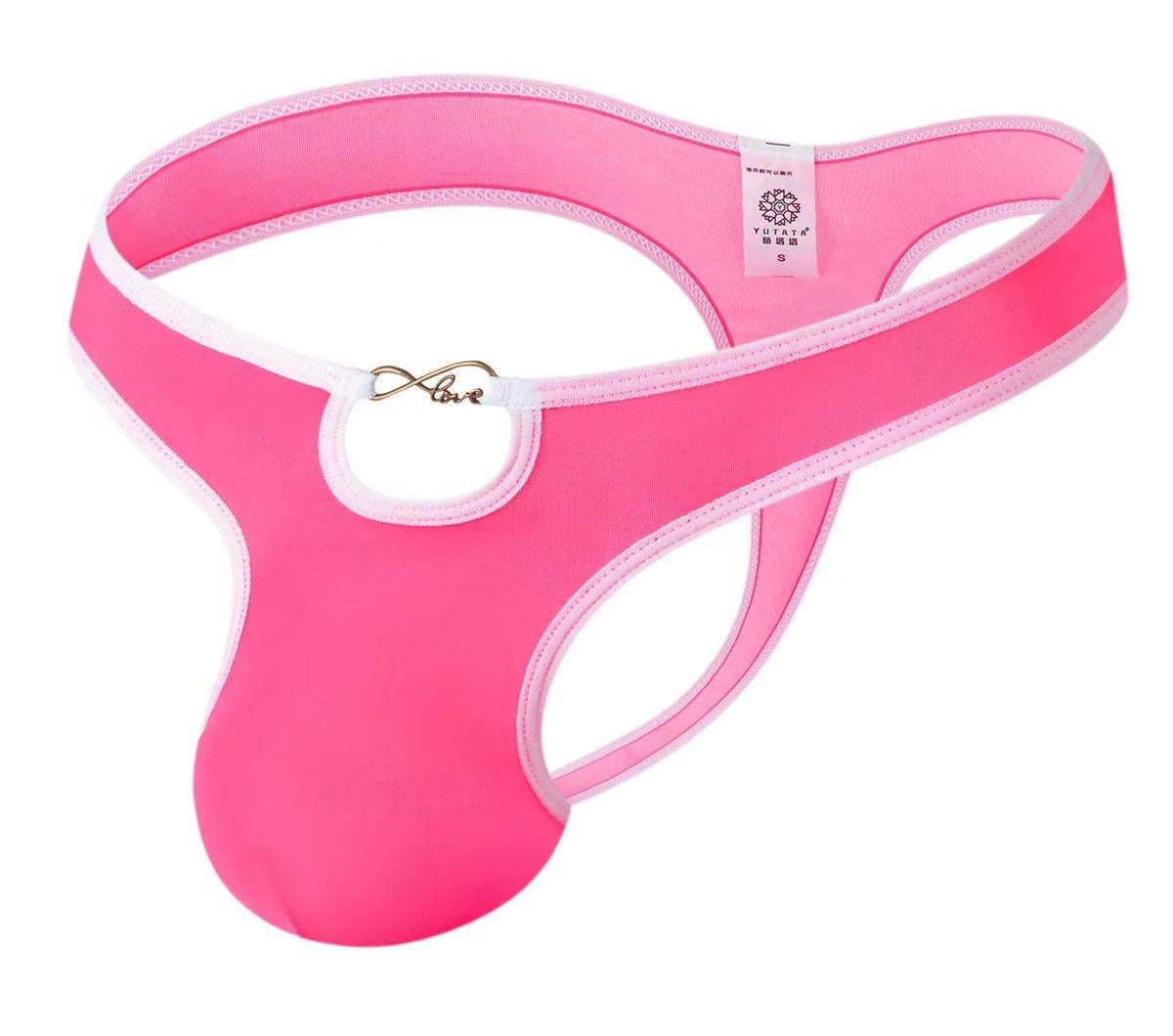 New Silk Skating Silk Transparent Sexy Thong