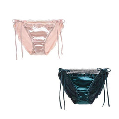 Lace Silk Tie Panties