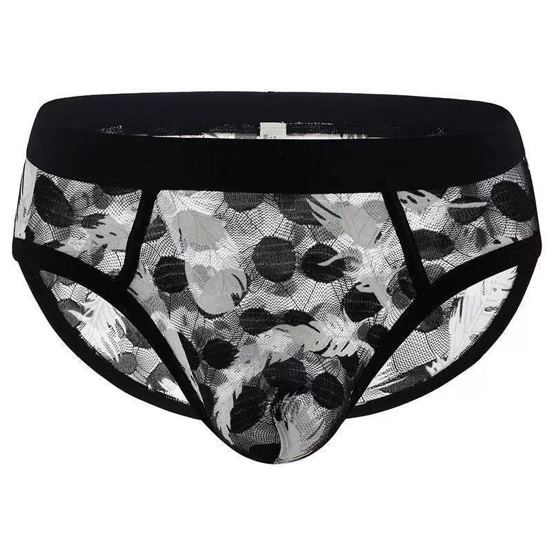 Low-Rise Mesh Sheer Briefs