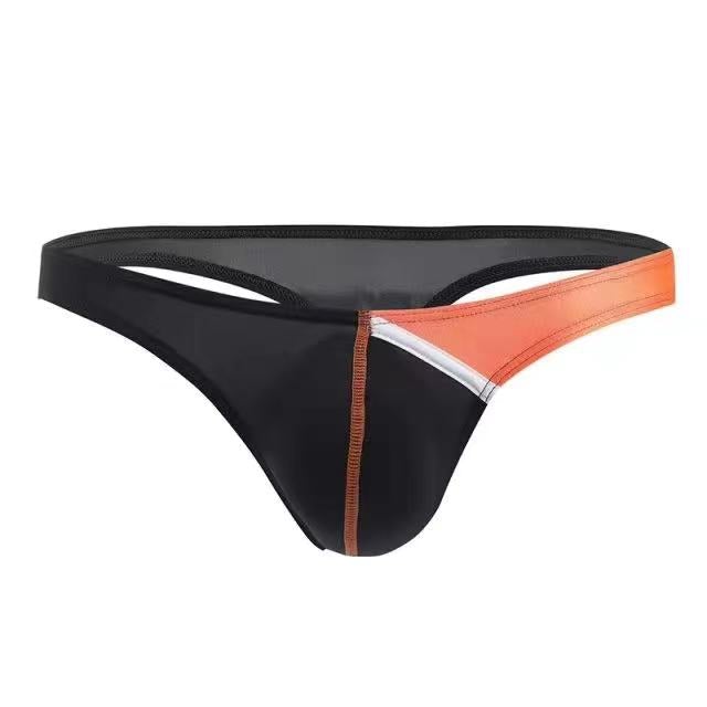 Ultra-Thin Ice Silk Contrast Thong