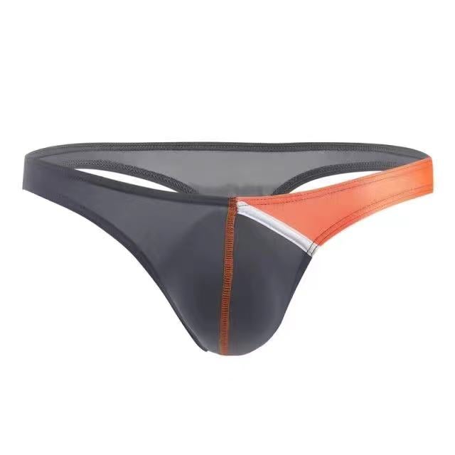 Ultra-Thin Ice Silk Contrast Thong