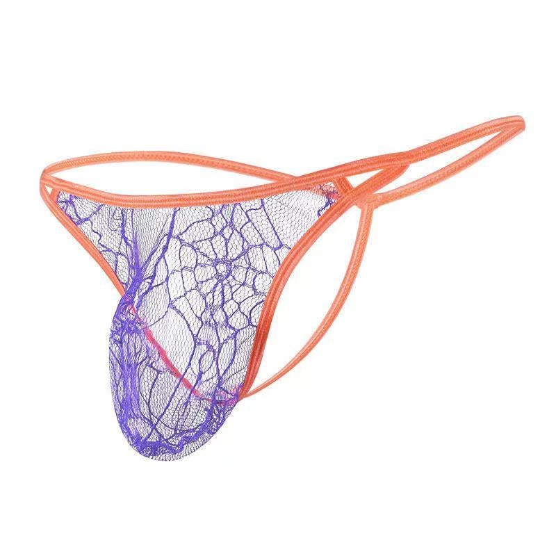 Men's Sexy Mesh Transparent Thong