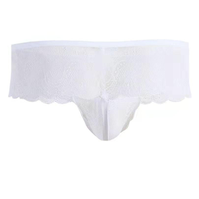 Lace Sexy Hollow Low-Rise Thong