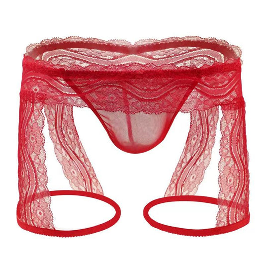 Men's Lace Leggings Panties