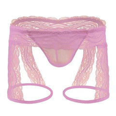 Men's Lace Leggings Panties