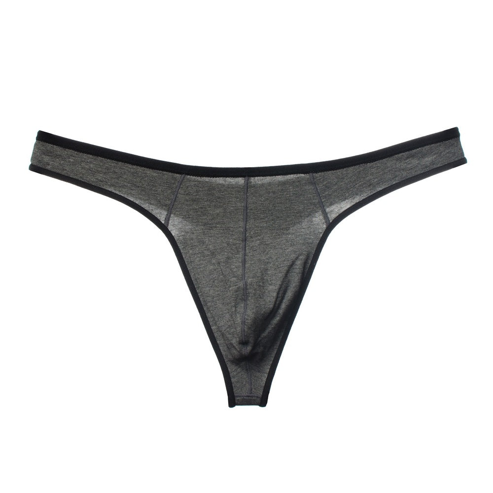 Sexy Cotton Low-Rise Seamless Thong -  