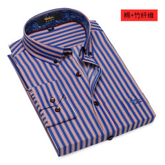 Long Sleeve Wide Stripe Shirt