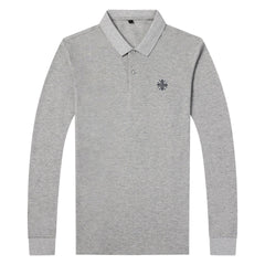 Men's Shirt Embroidered Business Polo