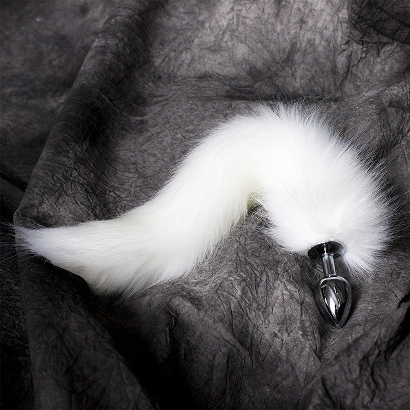 Metal Fox Tail Butt Plug