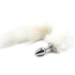Metal Fox Tail Butt Plug