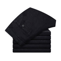 Men's High Waist Straight Loose Stretch Jeans