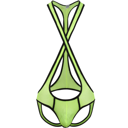 Men's U Convex Mesh Jumpsuit