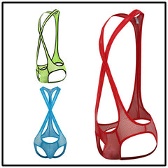 Men's U Convex Mesh Jumpsuit