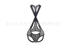 Men's U Convex Mesh Jumpsuit