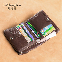 Large Capacity Casual Leather Men's Wallet