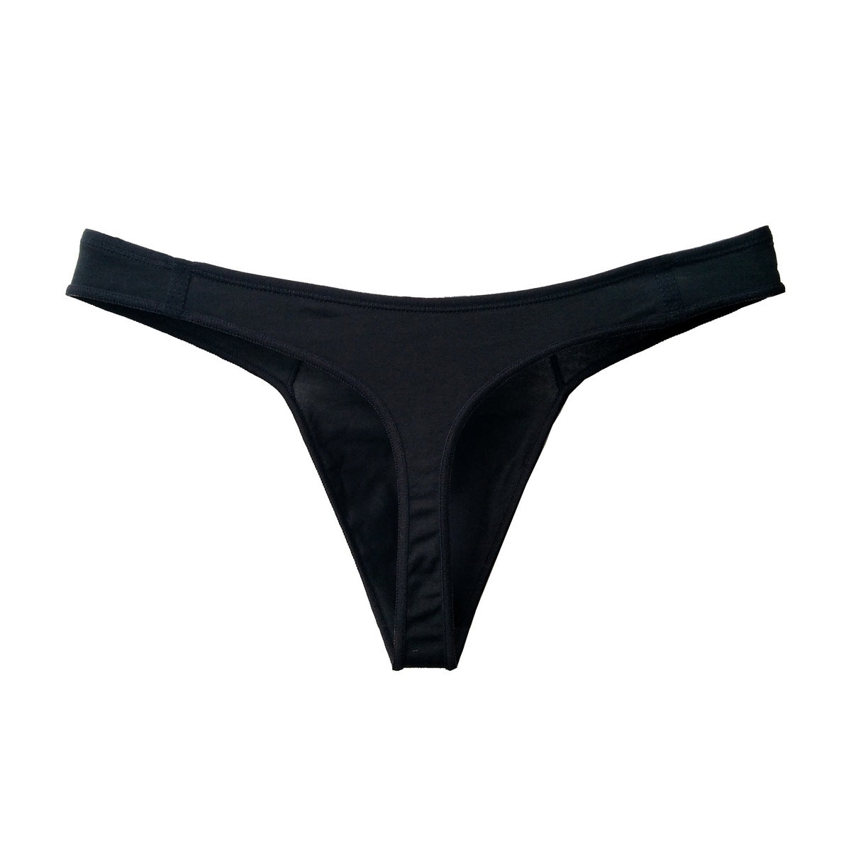 Sexy Cotton Low-Rise Seamless Thong -  