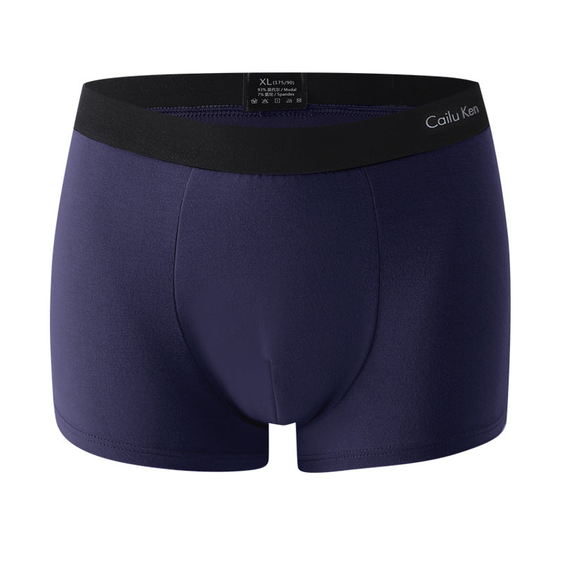 【5PCS】Men's Antibacterial Bulge Bag Breathable Boxer Briefs