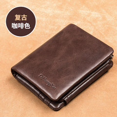 Large Capacity Casual Leather Men's Wallet