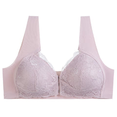 Unwired Plus Size Front Button Bra