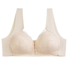 Unwired Plus Size Front Button Bra