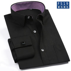 Long sleeve business professional work shirt
