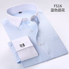 Long sleeve business professional work shirt