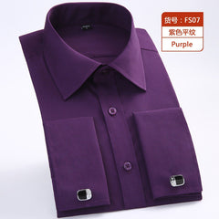 Long sleeve business professional work shirt