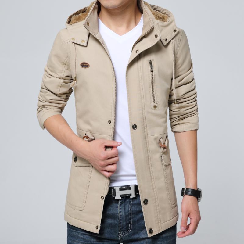 Men's Fleece Business Windbreaker Jacket