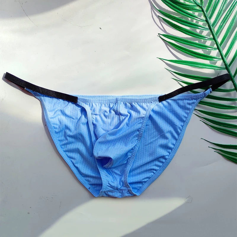 Men Low Waist Quick-drying Briefs -  Fashion Men's Panties